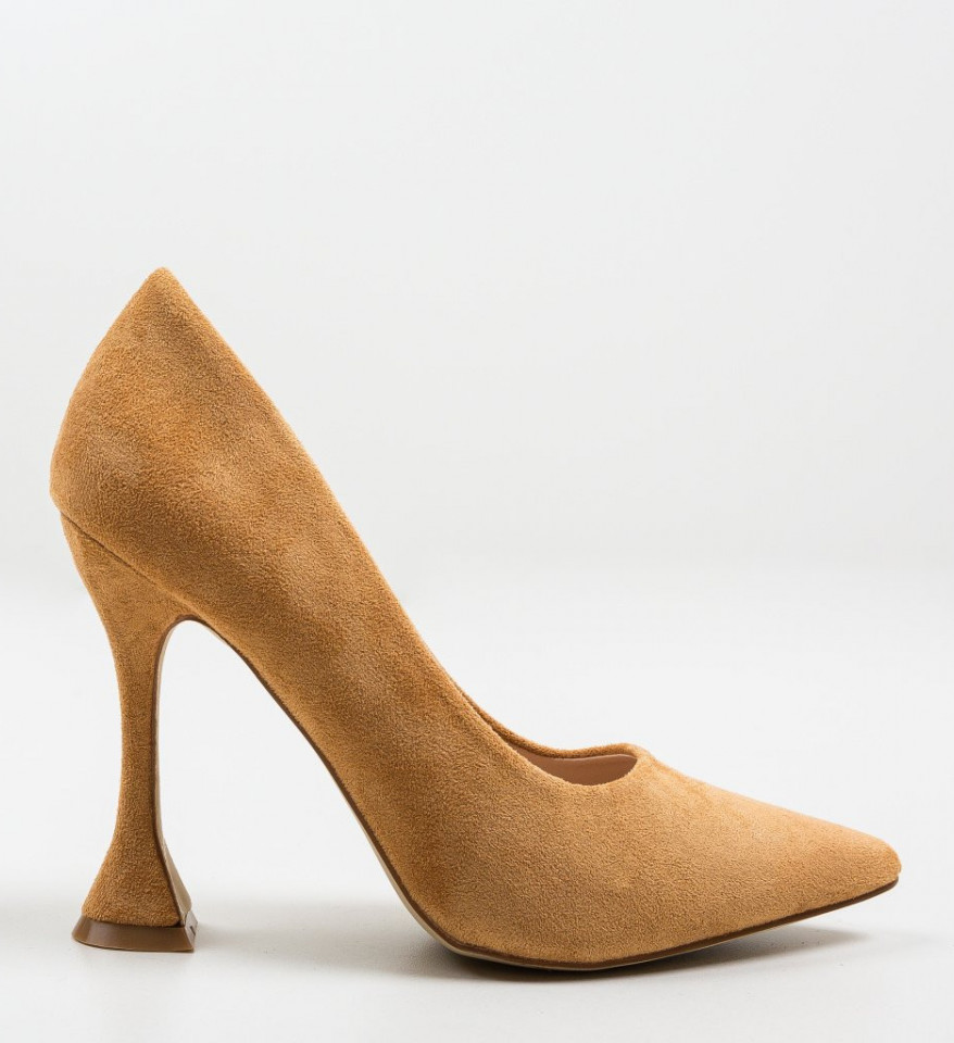 Pantofi dama Jorio Camel - Img 8