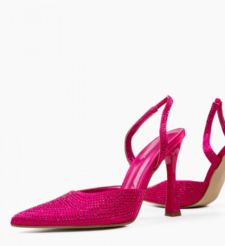 Pantofi dama Josian Fuchsia - Img 4