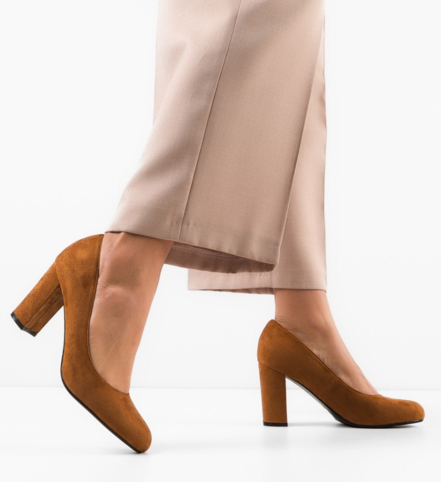 Pantofi dama Kian Camel - Img 5