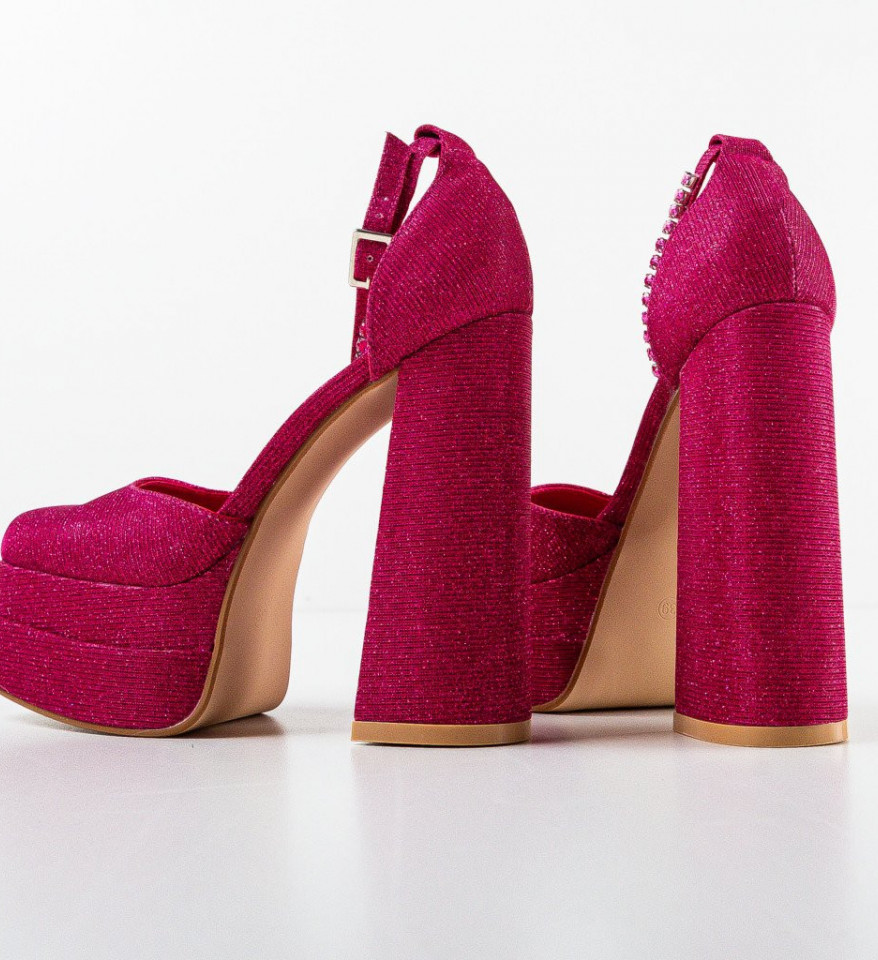 Pantofi dama Kierran Fuchsia - Img 8
