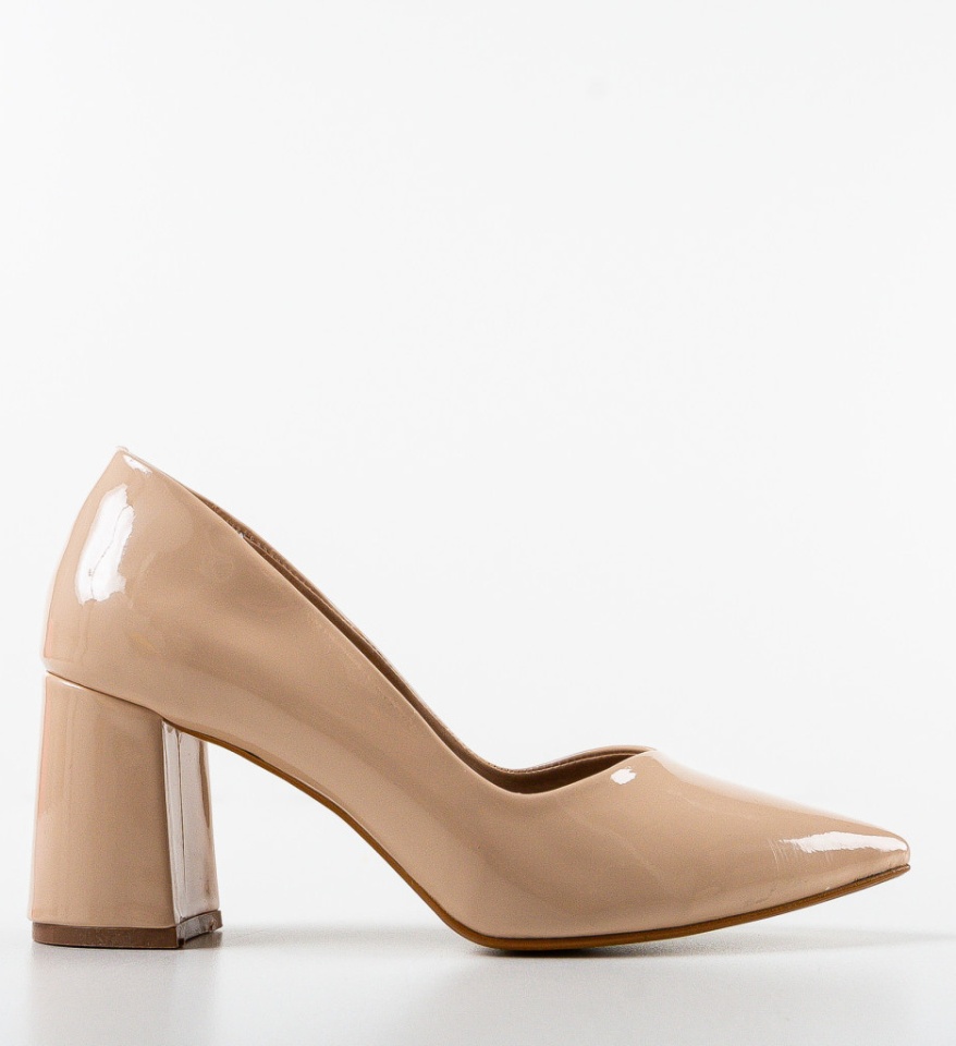 Pantofi dama Lilly Nude - Img 7