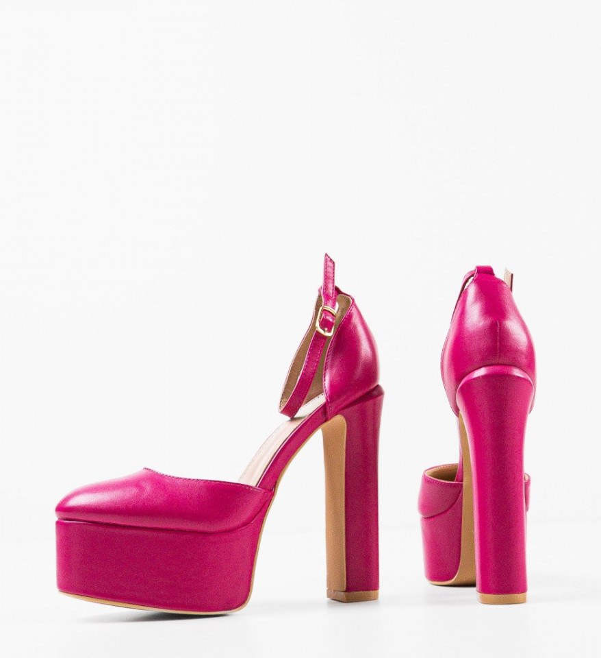 Pantofi dama Lucas Fuchsia - Img 4