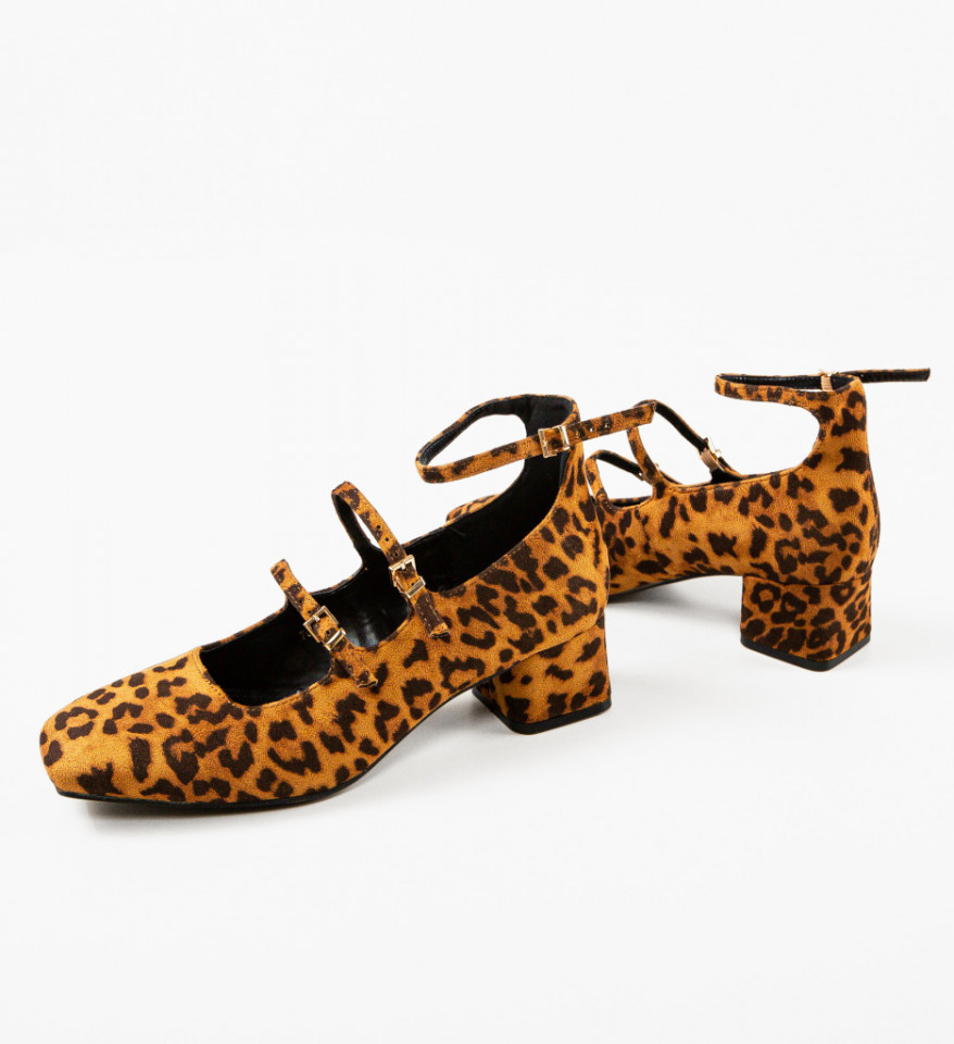 Pantofi dama Maci Animal Print - Img 3