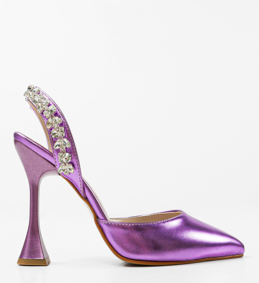 Pantofi dama Metiks Fuchsia 2