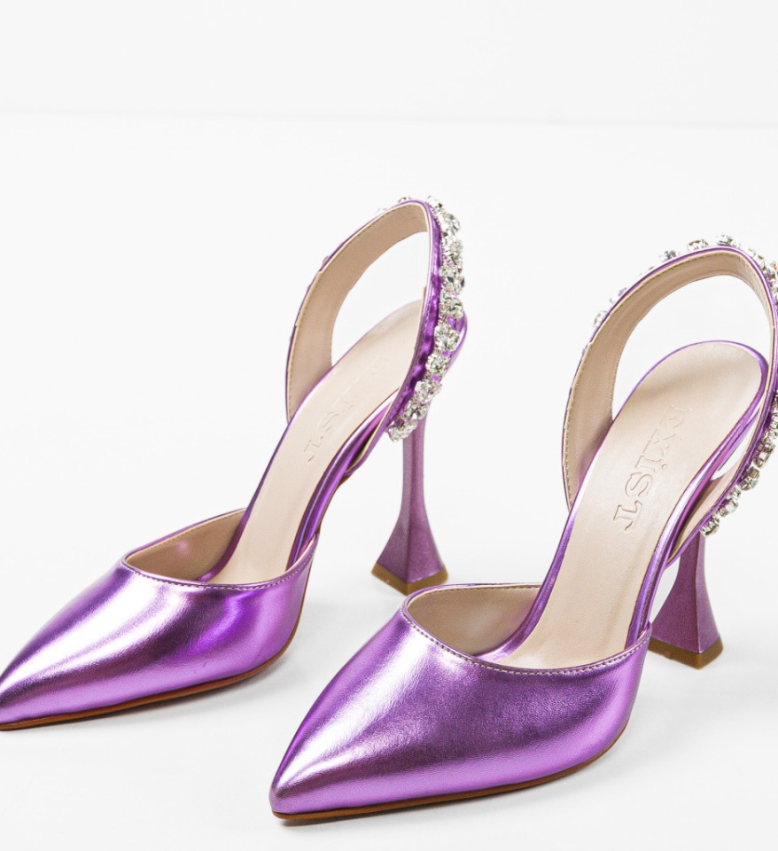 Pantofi dama Metiks Fuchsia 2 - Img 10