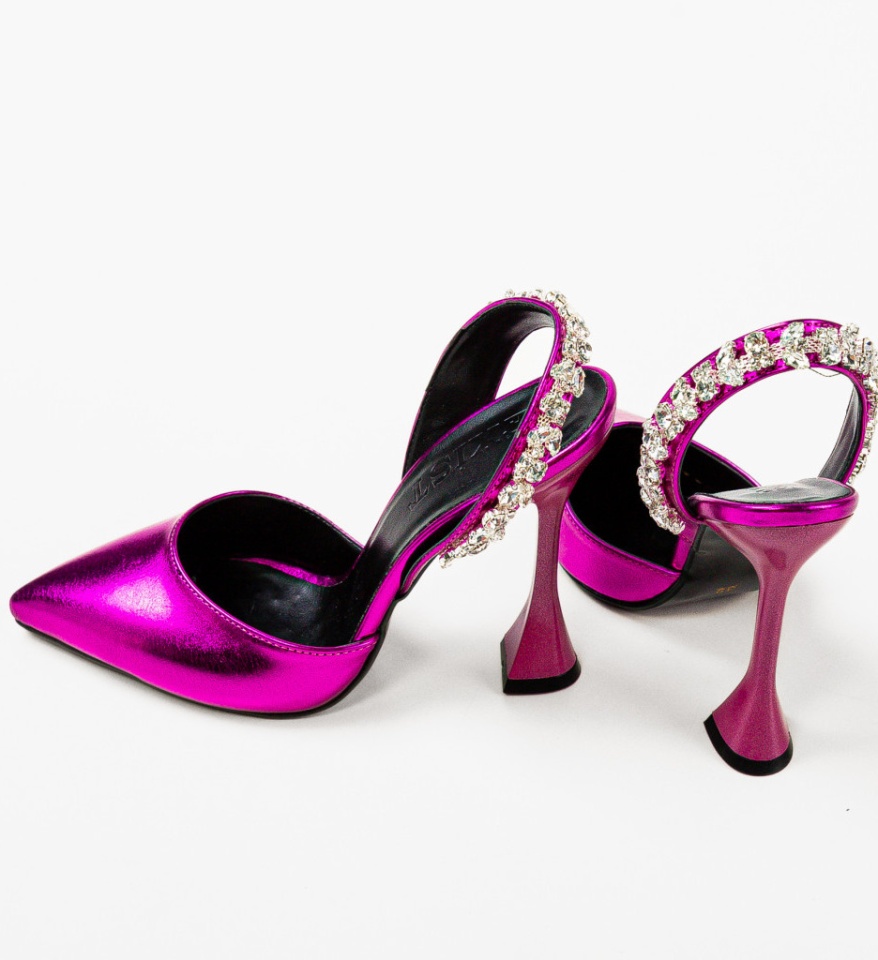 Pantofi dama Metiks Fuchsia - Img 12