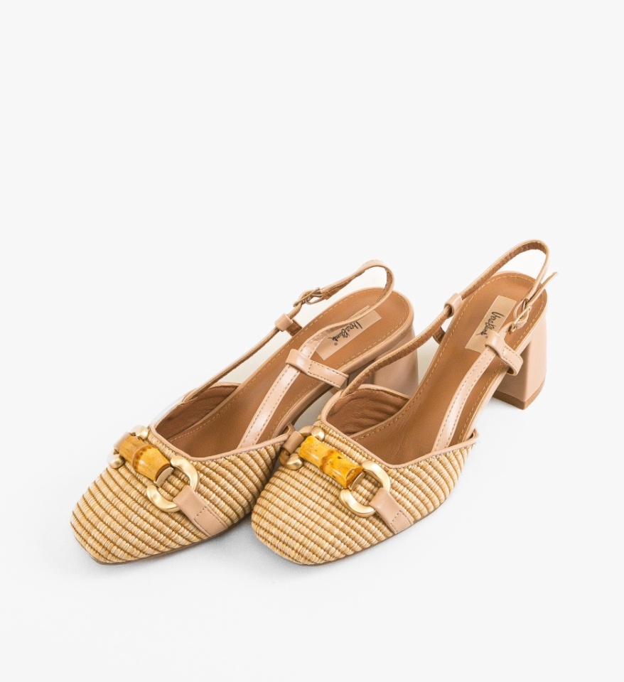Pantofi dama Mohsin Nude - Img 3