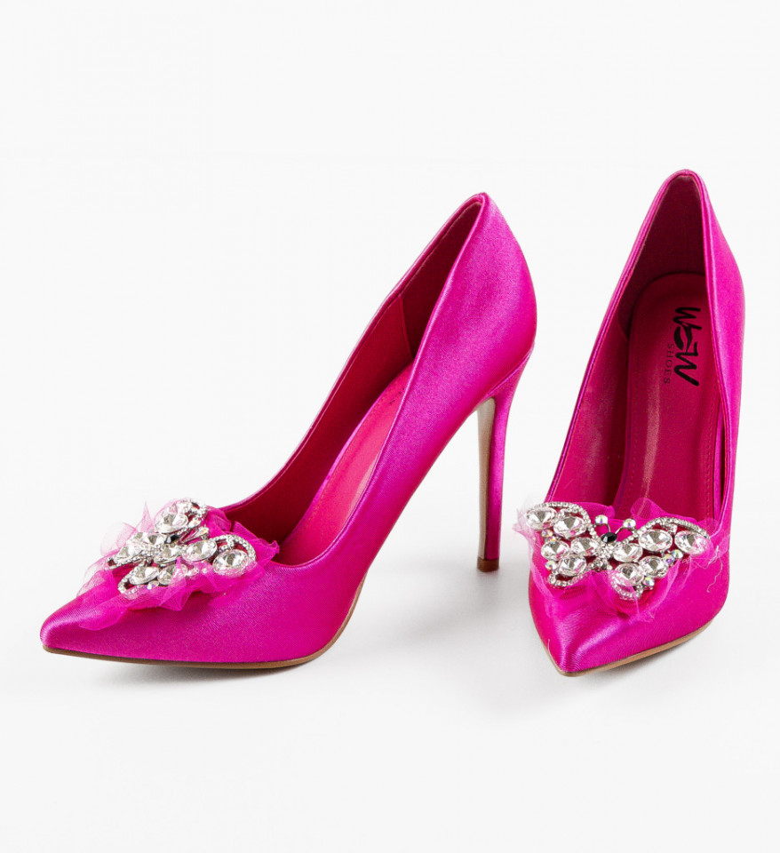 Pantofi dama Neanyta Fuchsia - Img 2