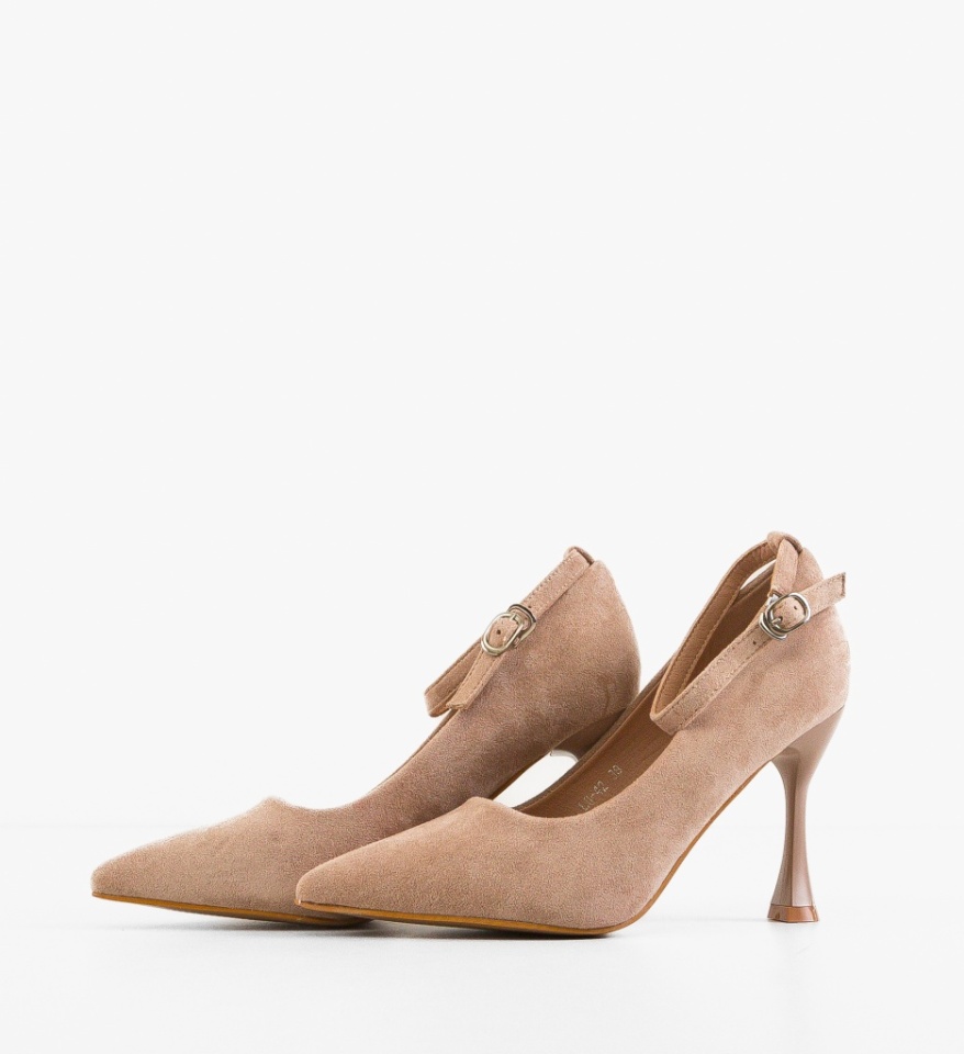 Pantofi dama Opium Bej 2 - Img 3