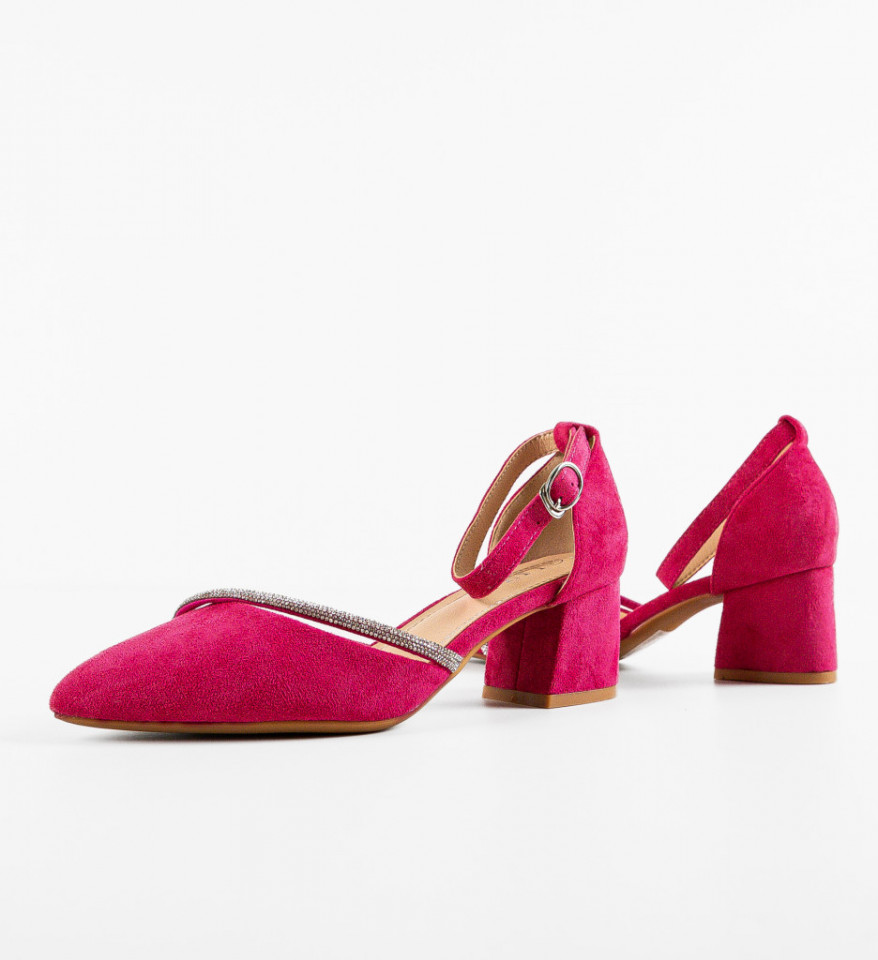 Pantofi dama Pamela Fuchsia - Img 4