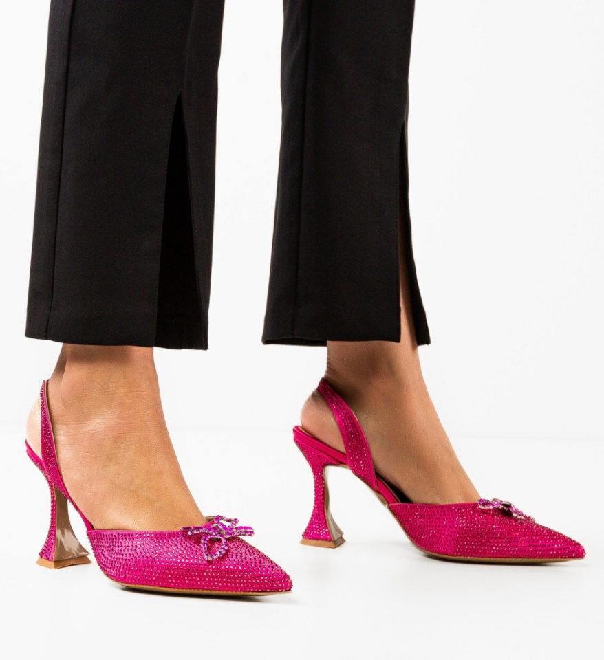 Pantofi dama Partyun Fuchsia - Img 5