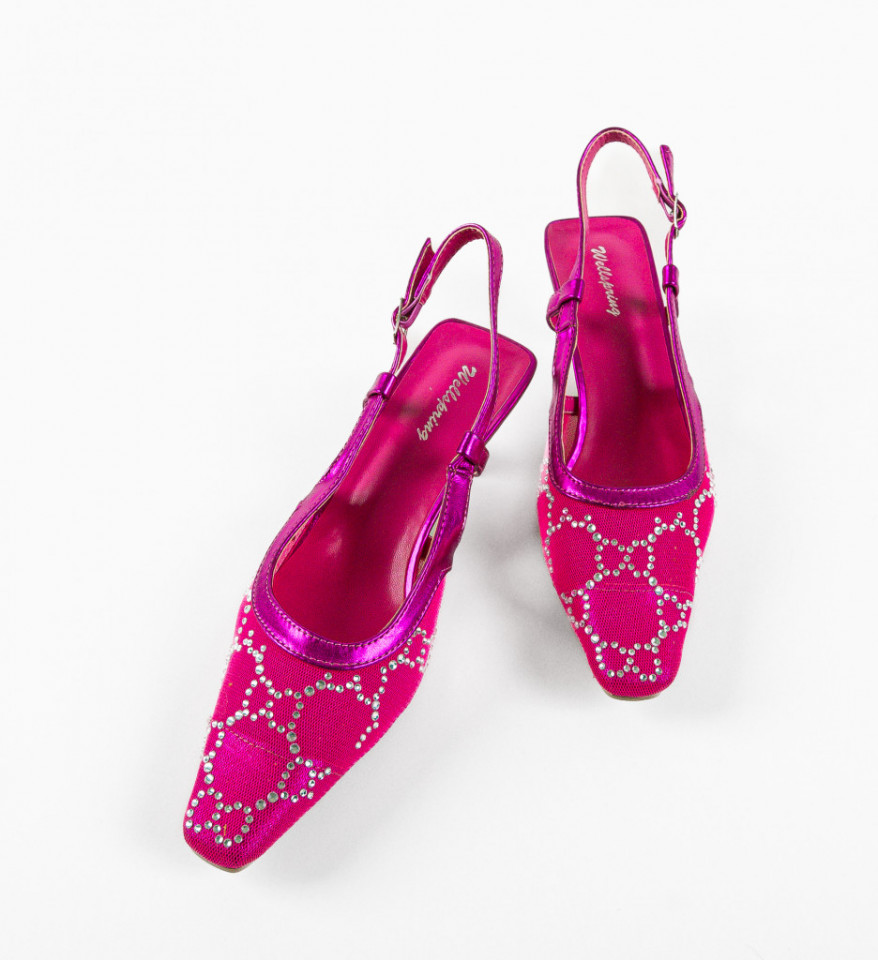 Pantofi dama Pete Fuchsia - Img 3