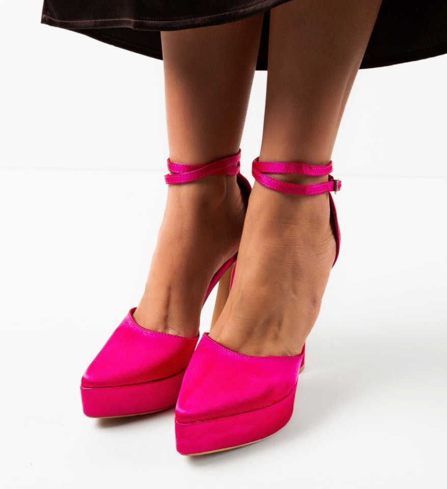 Pantofi dama Phoebe Fuchsia - Img 5