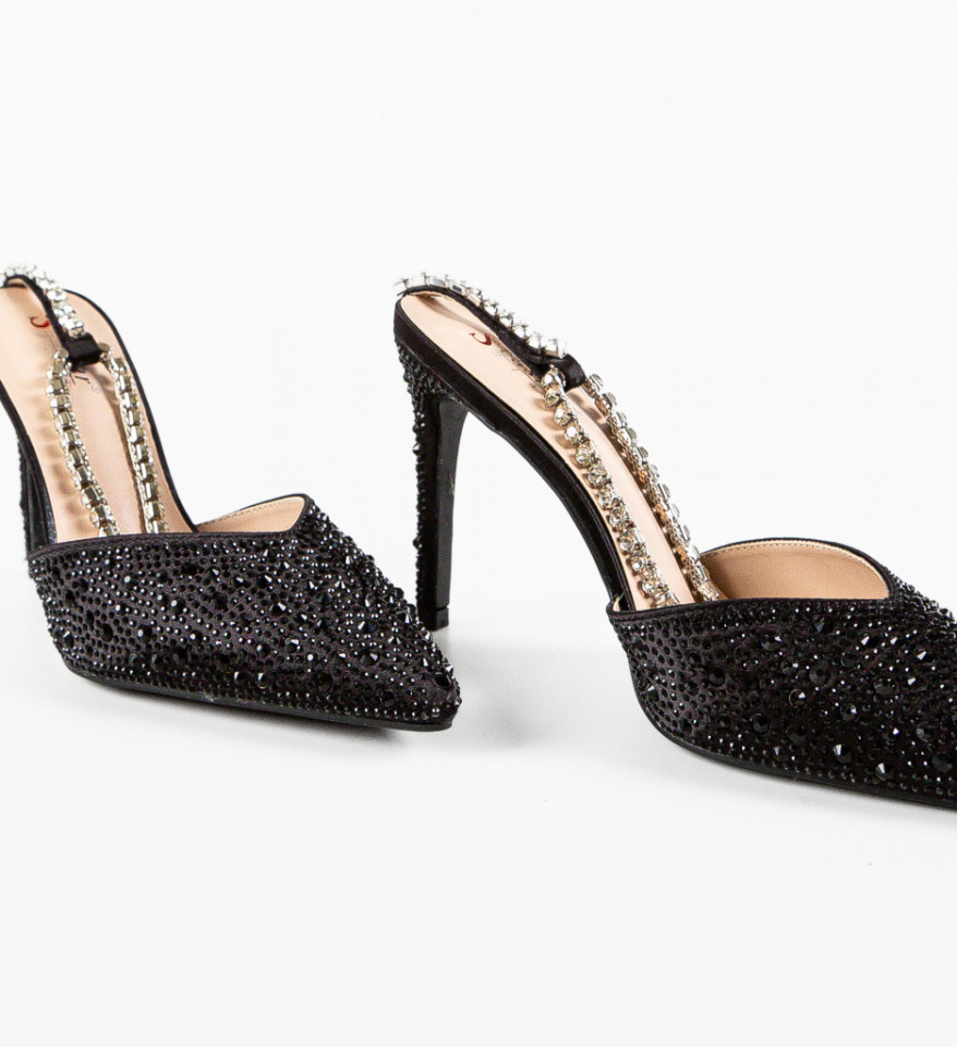 Pantofi dama Riley Negri - Img 3