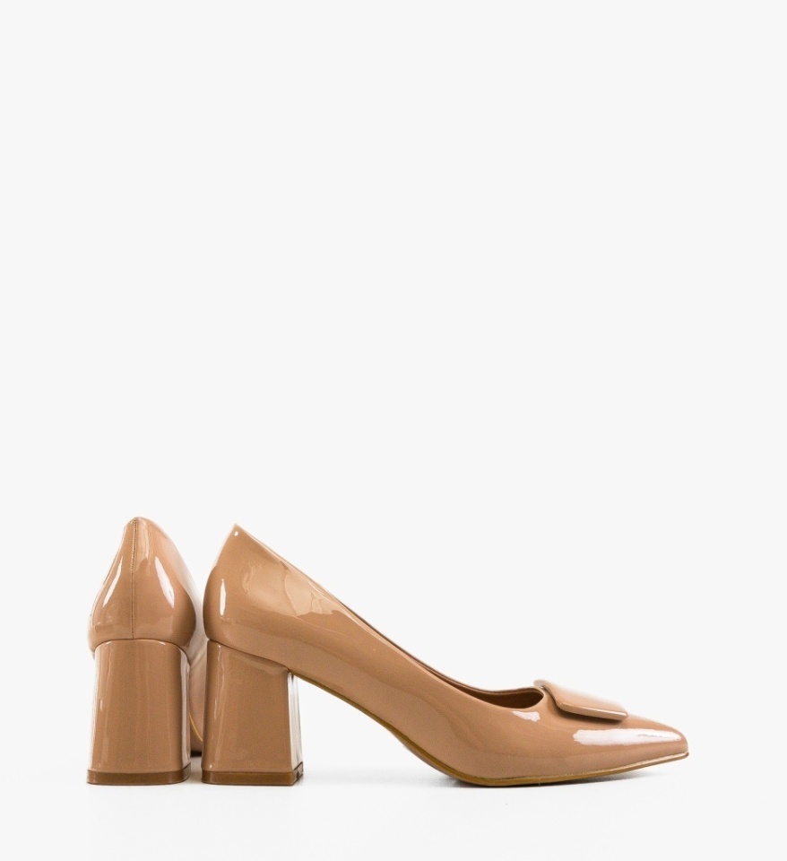 Pantofi dama Roanda Nude - Img 2