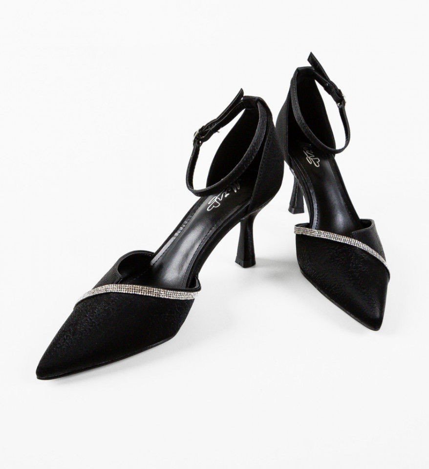 Pantofi dama Rubble Negri - Img 3