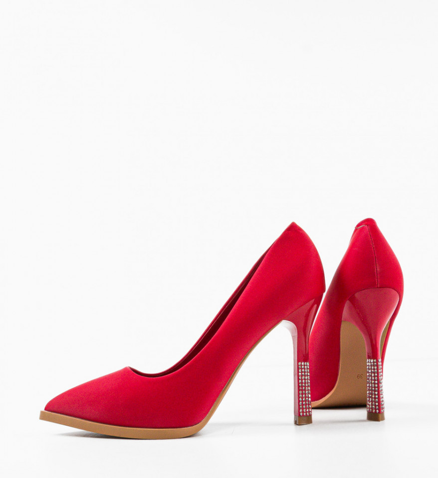 Pantofi dama Sadeas Rosii - Img 3