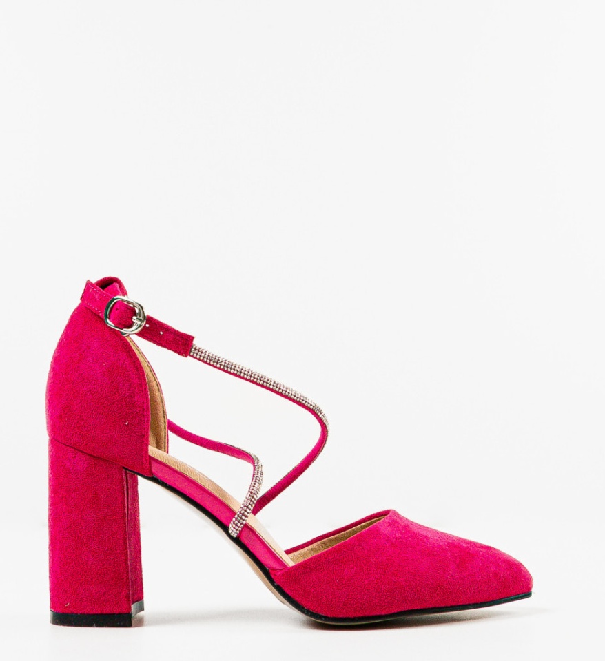 Pantofi dama Saekya Fuchsia - Img 7