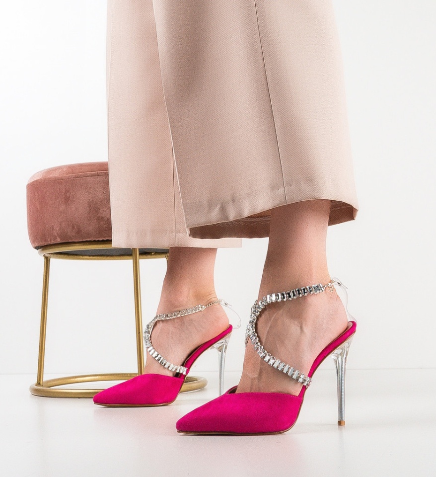 Pantofi dama Snaider Fuchsia - Img 7