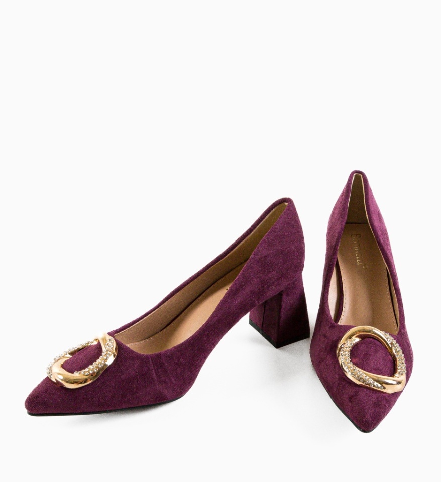 Pantofi dama Tillie Mov - Img 3