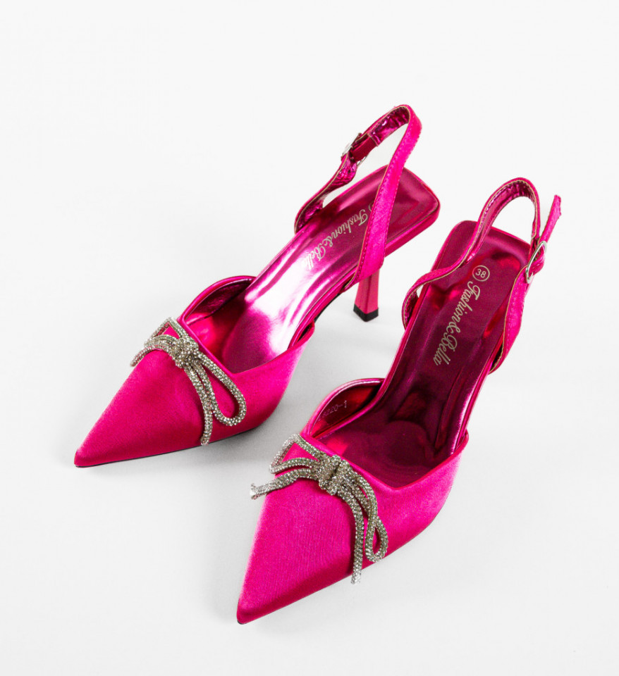 Pantofi dama Tobias Fuchsia - Img 3