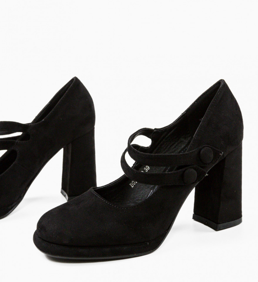 Pantofi dama Vintage Negri 2 - Img 2