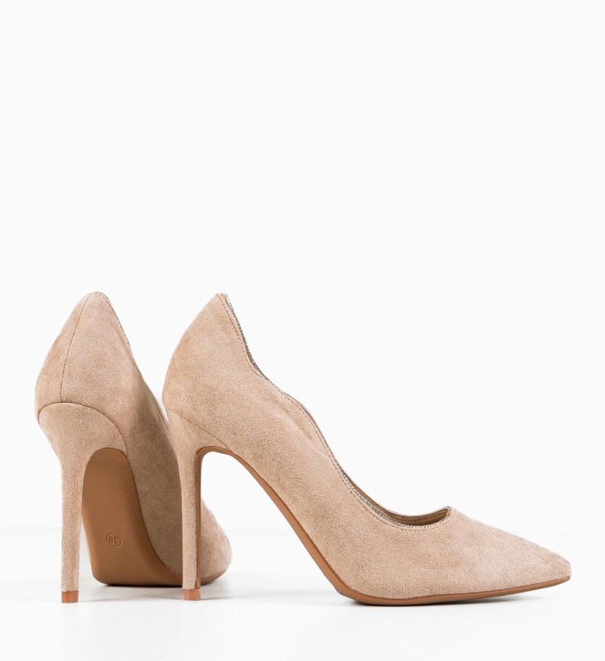 Pantofi dama Wayan Bej - Img 2