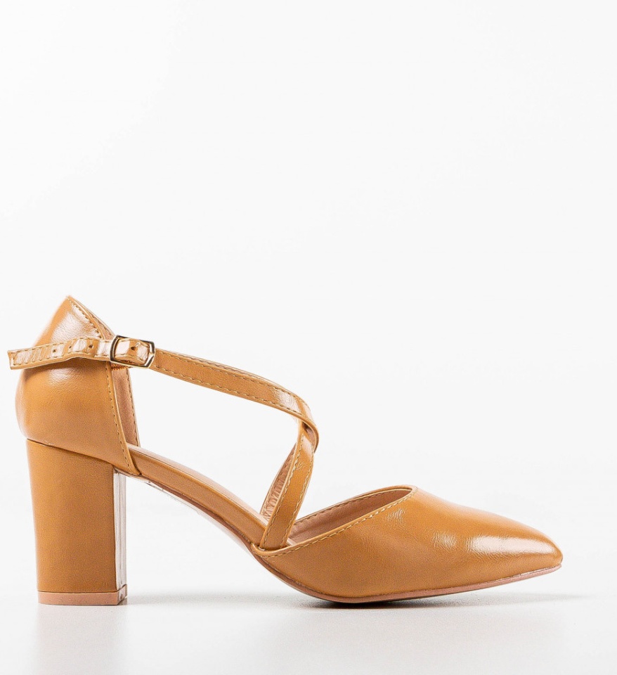 Pantofi Rahma Camel - Img 7