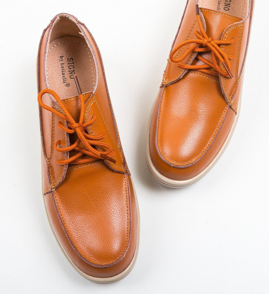 Pantofi Sport Atanom Camel - Img 5