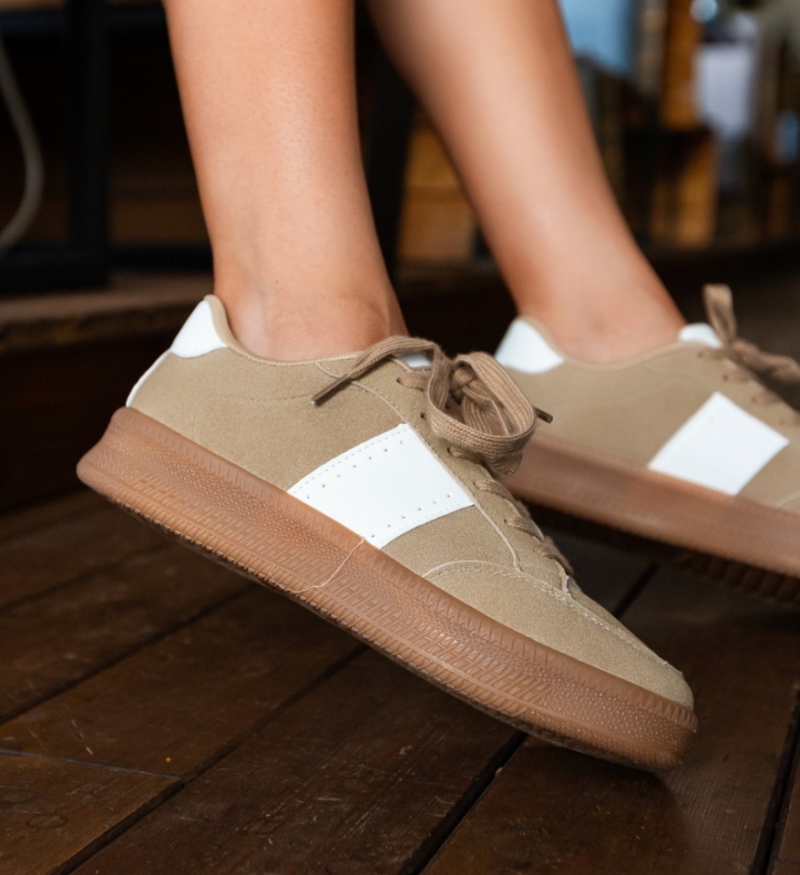 Pantofi Sport Chaya Khaki - Img 6