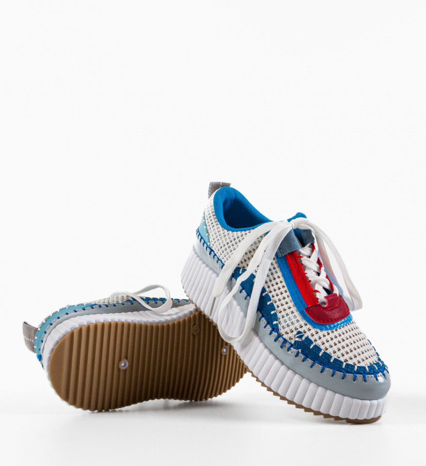Pantofi Sport Duffy Stein Albastri - Img 3