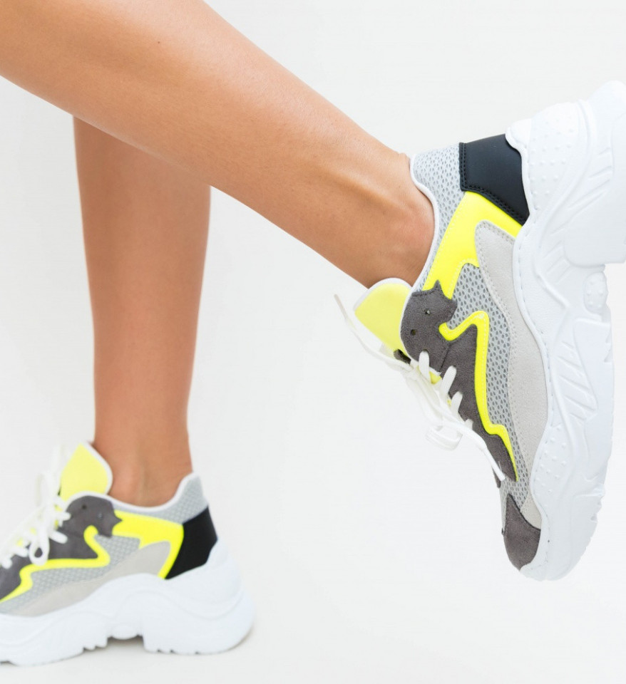 Pantofi Sport Elsev Gri