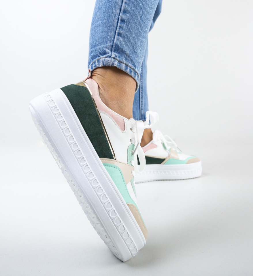 Pantofi Sport Kajol Verzi - Img 5