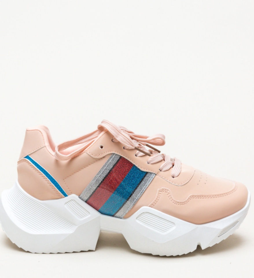 Pantofi Sport Maloy Roz - Img 12