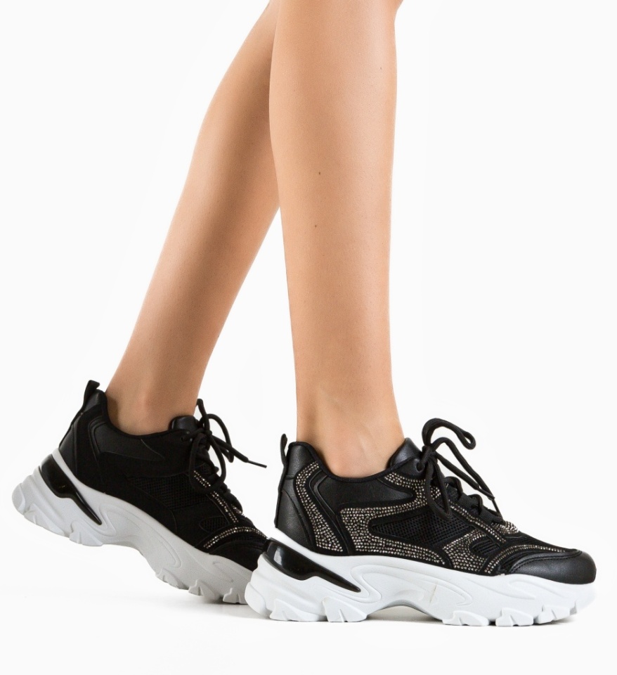 Pantofi Sport Nereus Negri - Img 6