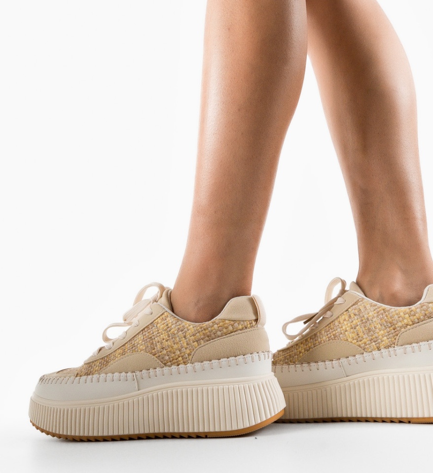 Pantofi Sport Otto Khaki - Img 6
