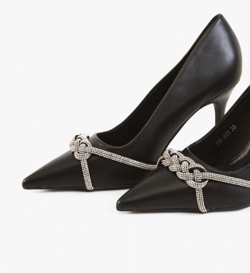 Pantofi stiletto dama Abrams Negri - Img 2
