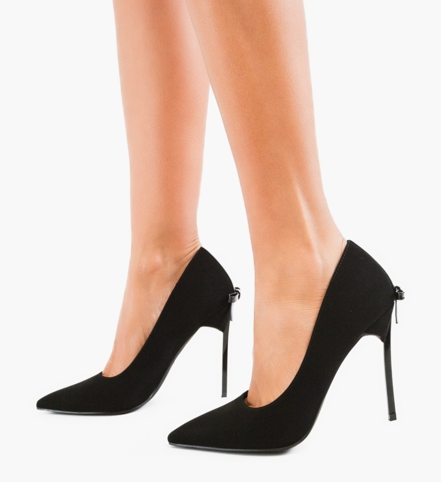 Pantofi stiletto dama Dundy Negri 2 - Img 6