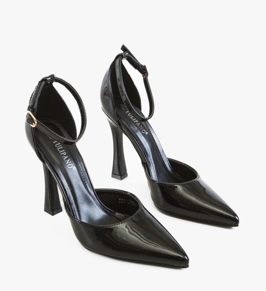 Pantofi stiletto dama Faxery Negri - Img 5