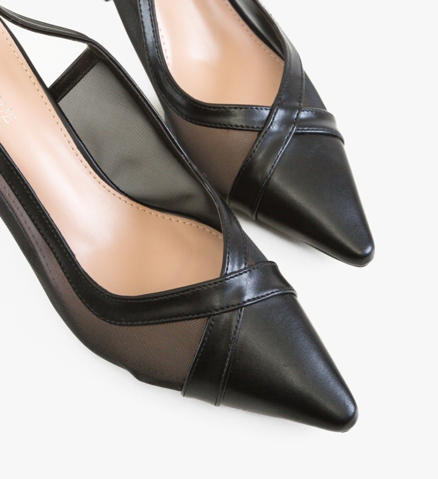 Pantofi stiletto dama Merryen Negri - Img 3