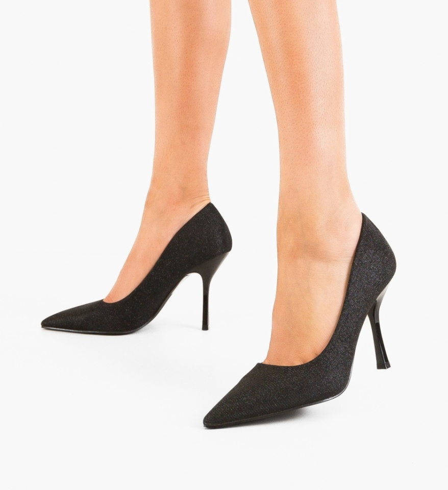 Pantofi stiletto dama Moham Negri - Img 4