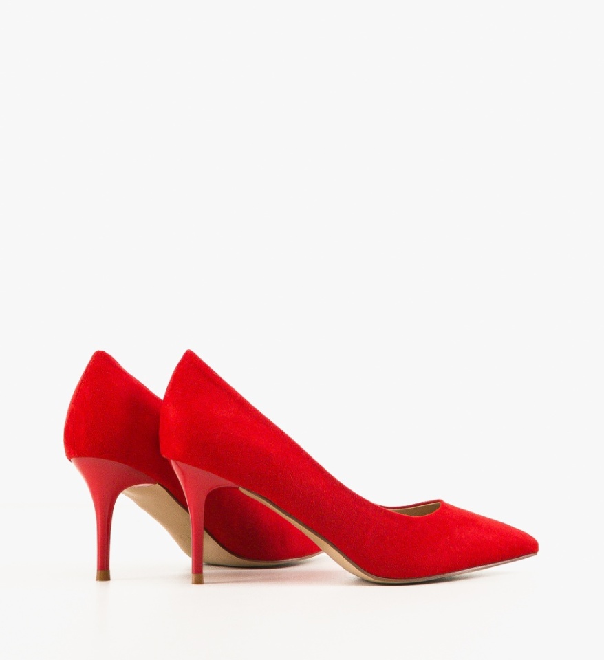Pantofi stiletto dama Ryra Rosii - Img 3
