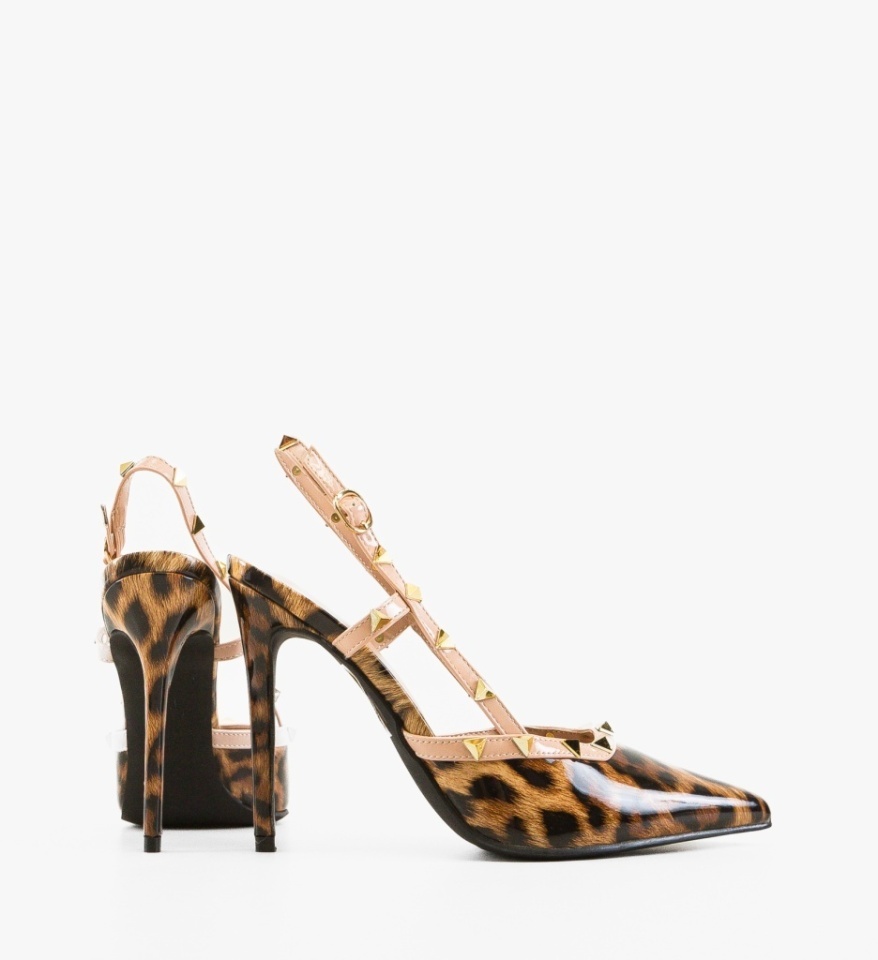 Pantofi stiletto dama Tynno Print - Img 5