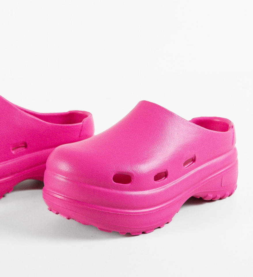 Papuci dama Freddi Fuchsia - Img 2