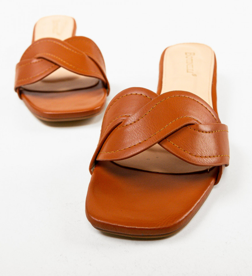 Papuci dama Kardon Camel - Img 2
