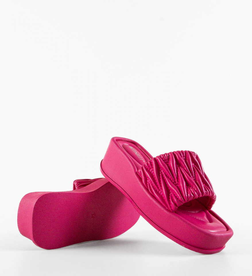 Papuci dama Torne Fuchsia - Img 4
