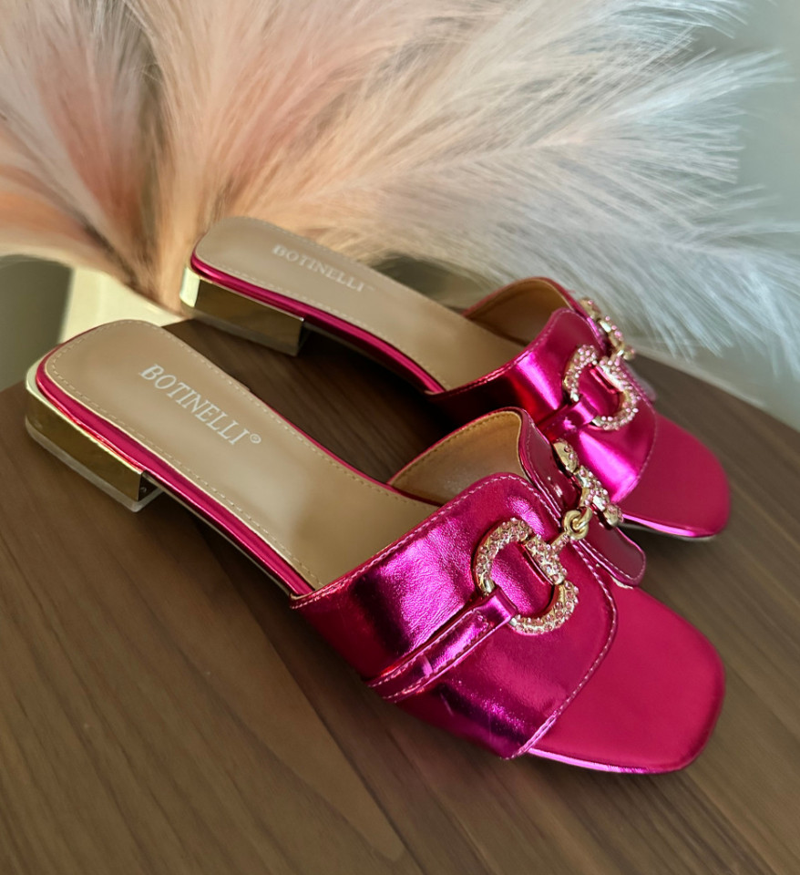Papuci dama Toyin Fuchsia - Img 2
