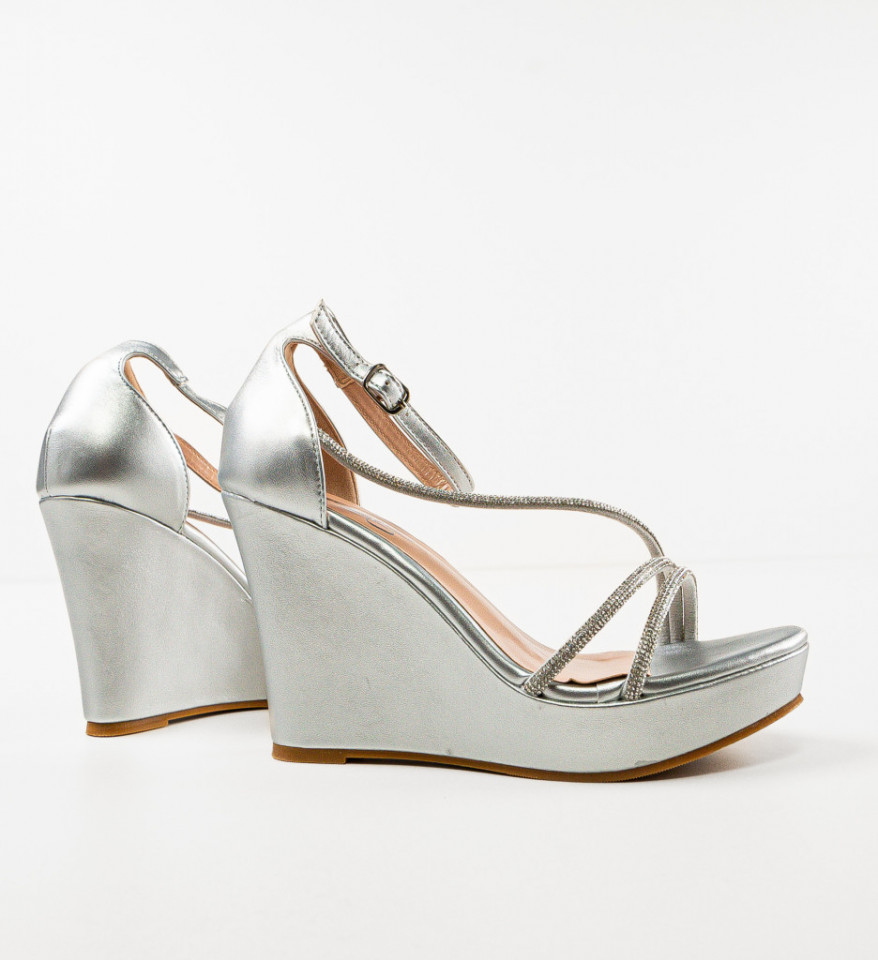 Platforme dama Duys Argintii - Img 2