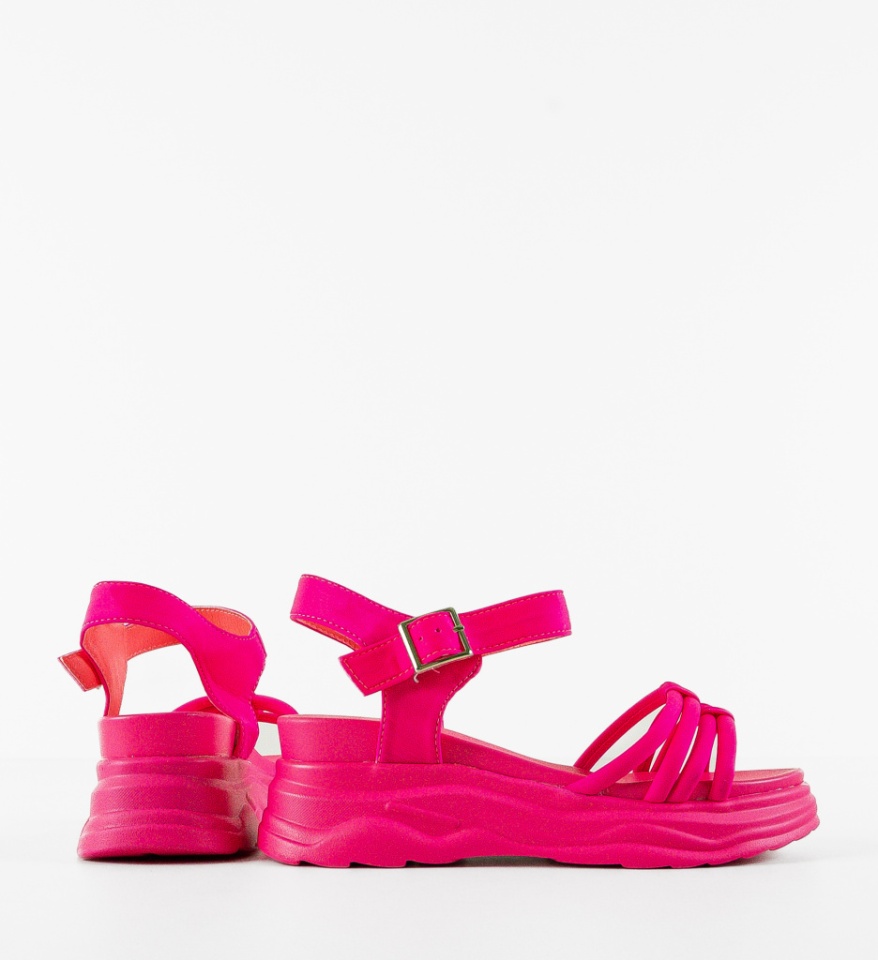 Platforme dama Patras Fuchsia - Img 2