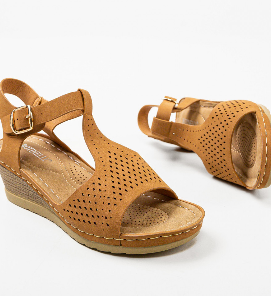 Sandale dama Carolus Camel - Img 2